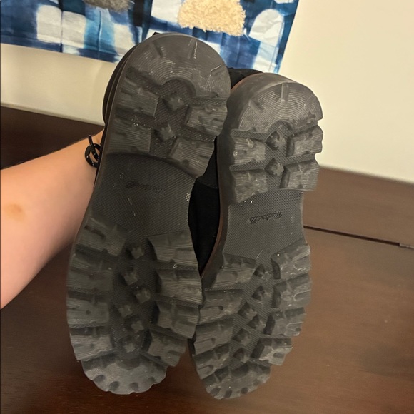 Madewell City Walk Lugsole Leather Hiker Boots Size 7 - Picture 8 of 10